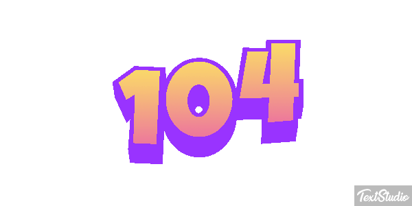 104 Efekt tekstowy