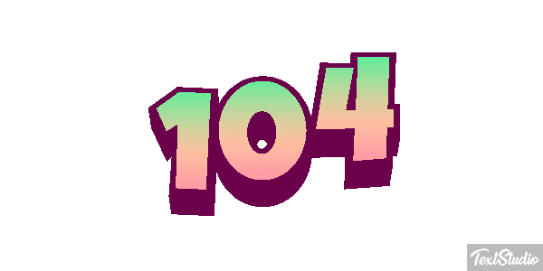104 Efekt tekstowy
