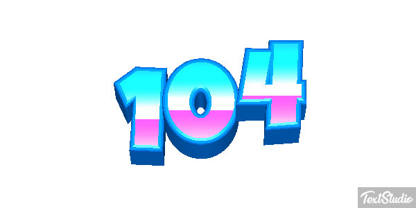 104 Efekt tekstowy