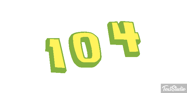 104 Efekt tekstowy