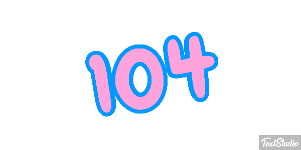 104 Efekt tekstowy
