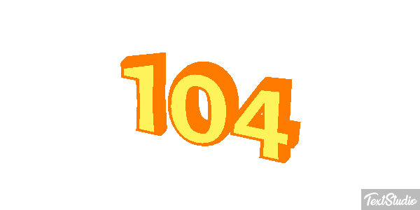 104 Efekt tekstowy