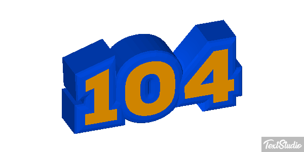 104 Efekt tekstowy
