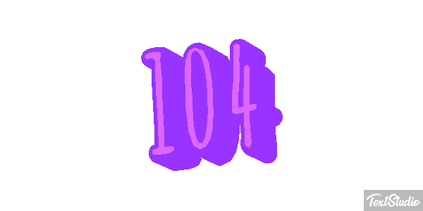 104 Efekt tekstowy