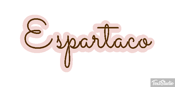 Espartaco Текстовый эффект