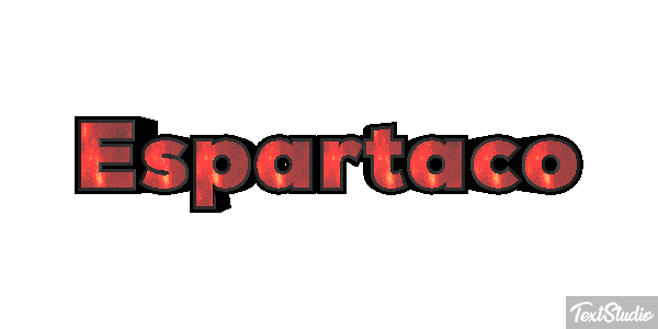 Espartaco Текстовый эффект