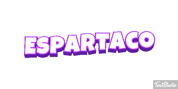 Espartaco Текстовый эффект