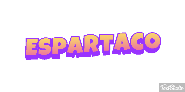 Espartaco Текстовый эффект