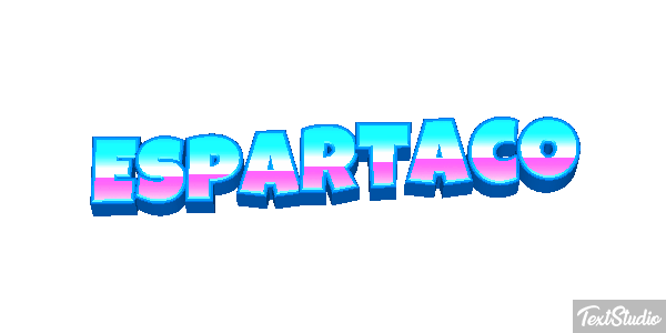 Espartaco Текстовый эффект