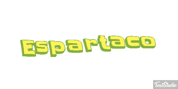Espartaco Текстовый эффект