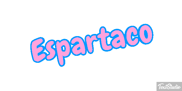 Espartaco Текстовый эффект