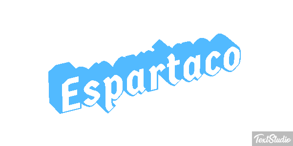 Espartaco Текстовый эффект