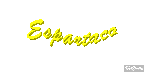 Espartaco Текстовый эффект