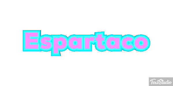 Espartaco Текстовый эффект