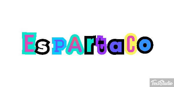 Espartaco Текстовый эффект