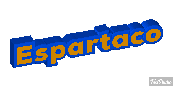 Espartaco Текстовый эффект