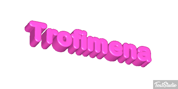 Trofimena Текстовый эффект