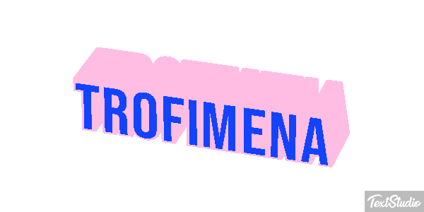 Trofimena Текстовый эффект