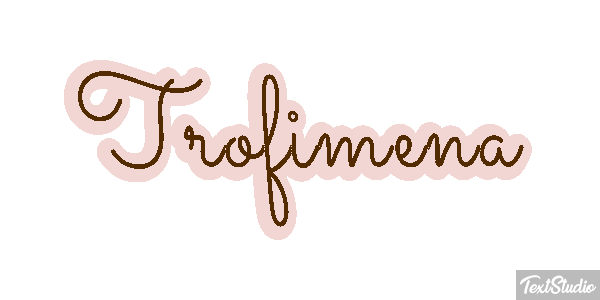 Trofimena Текстовый эффект