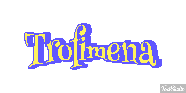 Trofimena Текстовый эффект