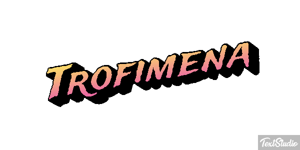 Trofimena Текстовый эффект