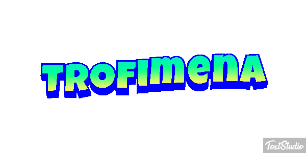 Trofimena Текстовый эффект