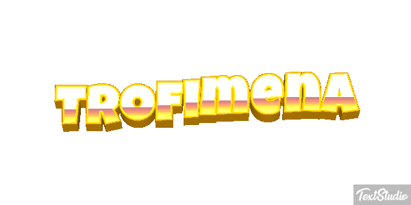 Trofimena Текстовый эффект
