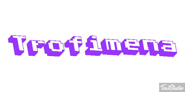 Trofimena Текстовый эффект