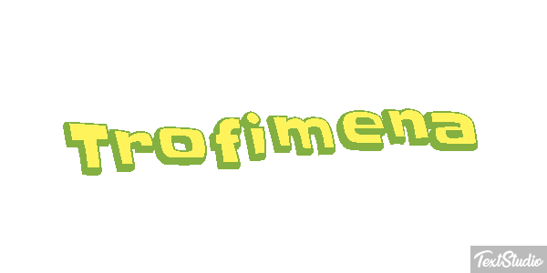 Trofimena Текстовый эффект