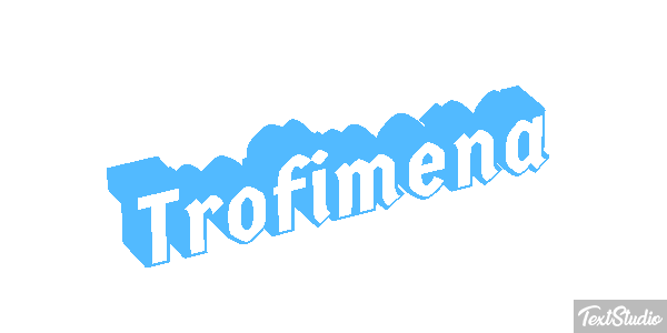 Trofimena Текстовый эффект