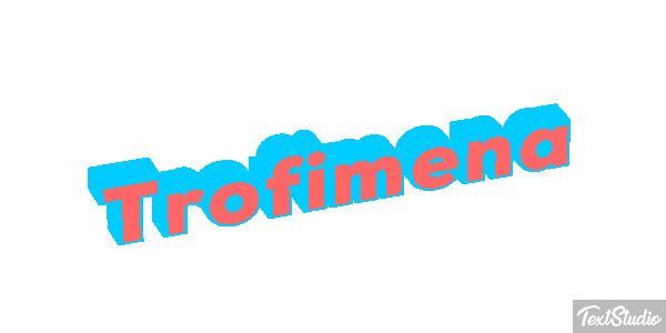 Trofimena Текстовый эффект