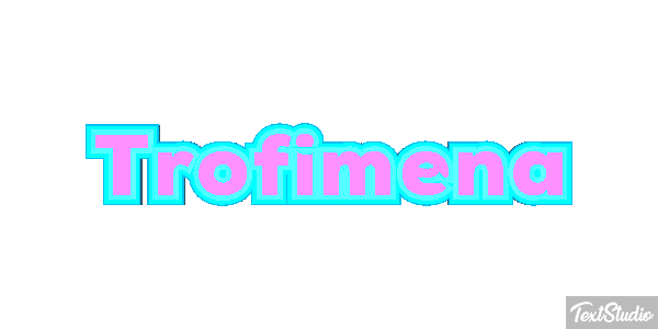 Trofimena Текстовый эффект