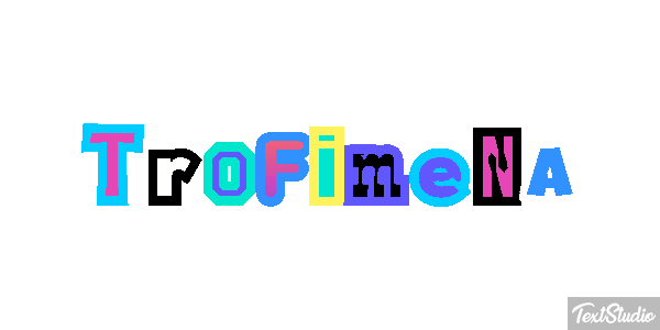 Trofimena Текстовый эффект