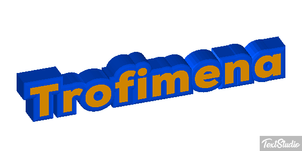Trofimena Текстовый эффект