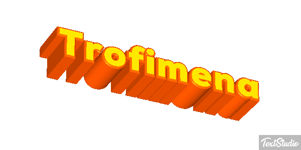 Trofimena Текстовый эффект