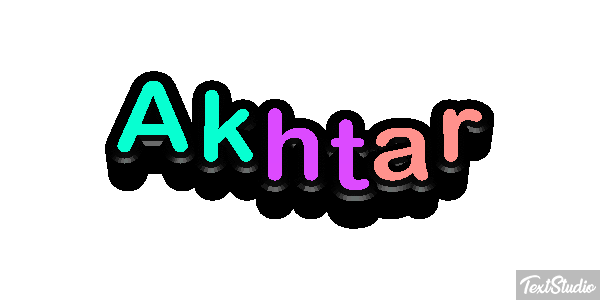 Akhtar Effet de texte