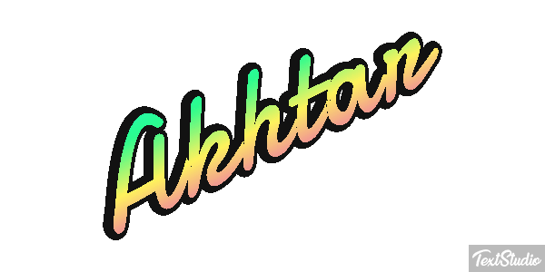 Akhtar Effet de texte