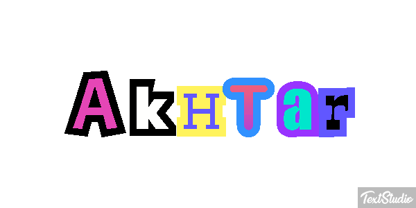 Akhtar Effet de texte