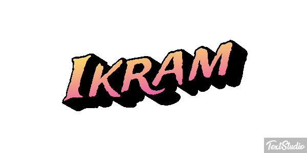 Ikram Effet de texte