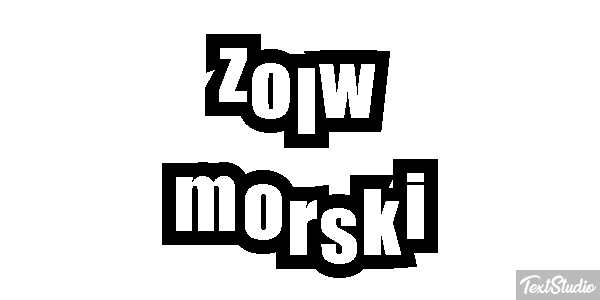 żółw morski Efekt tekstowy