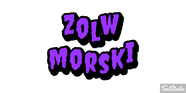 żółw morski Efekt tekstowy