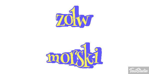 żółw morski Efekt tekstowy