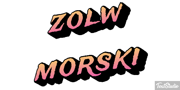żółw morski Efekt tekstowy