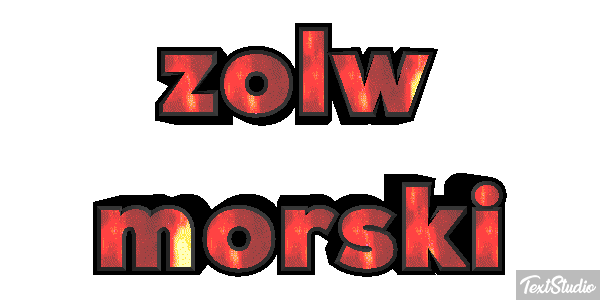 żółw morski Efekt tekstowy