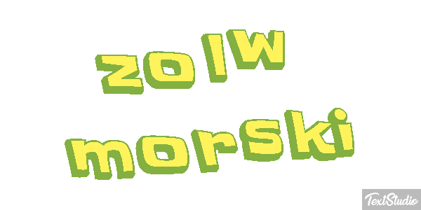 żółw morski Efekt tekstowy