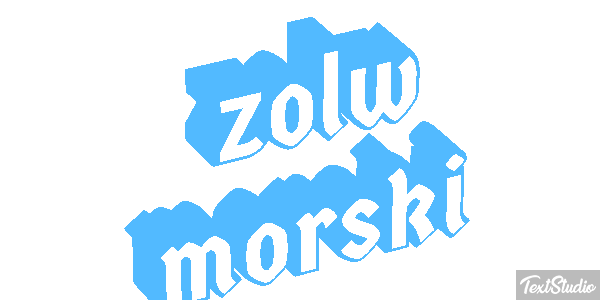 żółw morski Efekt tekstowy