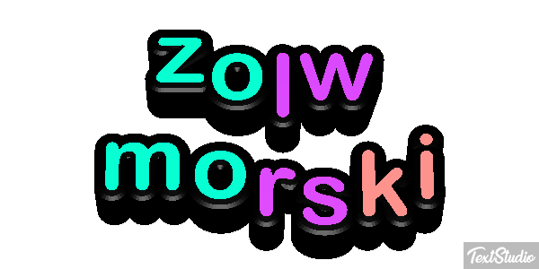 żółw morski Efekt tekstowy
