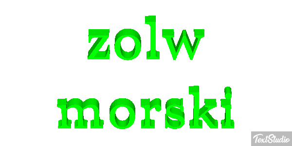 żółw morski Efekt tekstowy
