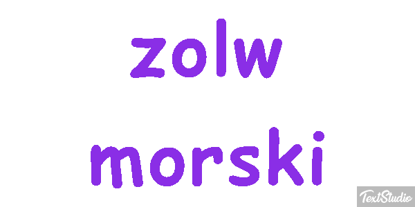żółw morski Efekt tekstowy