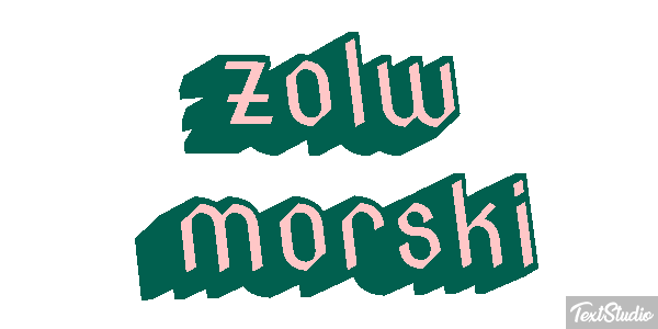 żółw morski Efekt tekstowy